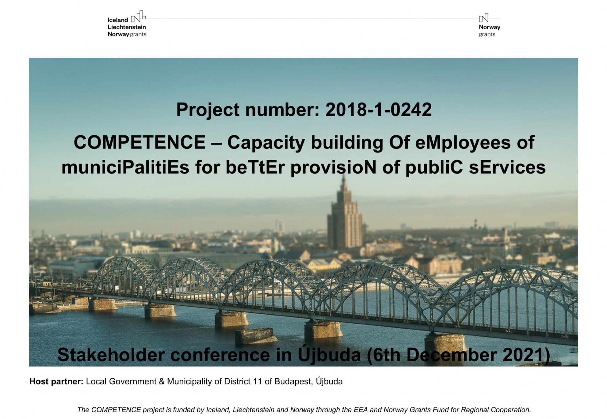 Prima conferință a partenerilor din cadrul Proiectului COMPETENCE